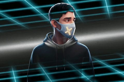 intro banner of a cgi GHOSTI GIF